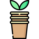 vaso de papel icon