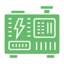 generador eléctrico icon