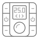 sensor de temperatura icon