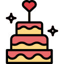 pastel de boda icon