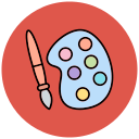 paleta de color icon