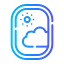 ventana de avión icon