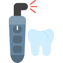 Irrigador dental icon