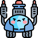 robot militar icon