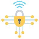 la seguridad cibernética icon