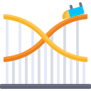 montaña rusa icon