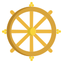 rueda del dharma icon