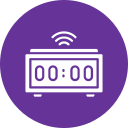 reloj digital icon