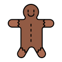 hombre de pan de jengibre icon