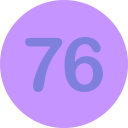 76 