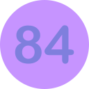 84 