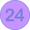 número 24 icon