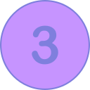 numero 3 icon