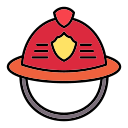 casco de bombero icon