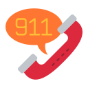 llamada al 911 icon