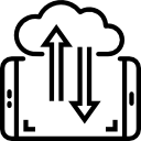 téléphone intelligent icon