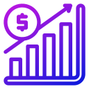 gráfico de crecimiento icon