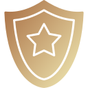 insignia del sheriff icon