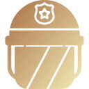 casco de policia icon