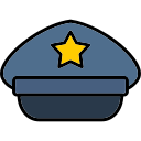 sombrero de policía 