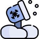 pistola de nieve icon