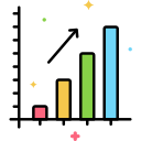 gráfico de barras icon