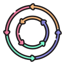 flecha circular