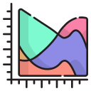 gráfico de ondas icon