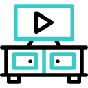 soporte tv animated icon