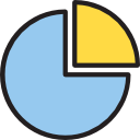 gráfico circular icon