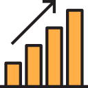 gráfico de barras icon