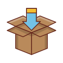 abrir caja icon