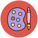 paleta de color icon