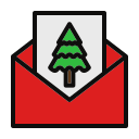 tarjeta de navidad icon