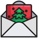 tarjeta de navidad icon