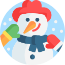 monigote de nieve icon