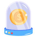 dinero digital icon