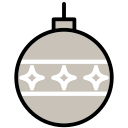 pelota de navidad icon