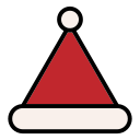 sombrero de santa icon