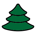 Árbol de navidad icon