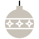 pelota de navidad icon