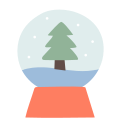 globo de nieve icon