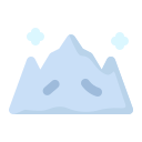 montaña de hielo icon