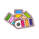 paleta de color icon