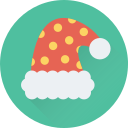 sombrero de santa icon