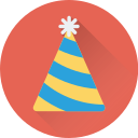 sombrero de fiesta icon