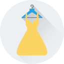 woman clothes icon