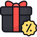 descuento de regalo icon