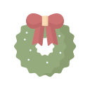 corona de navidad icon