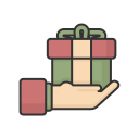 regalo de navidad icon